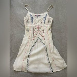 Urban outfitters embroidered dress
